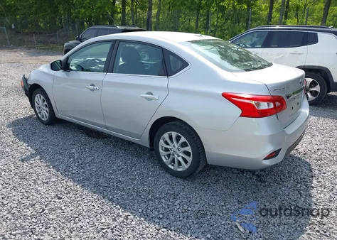 2018 Nissan Sentra Sv from USA, damaged, VIN 3N1AB7AP3JY266710
